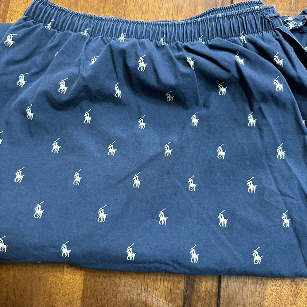 Polo Ralph Lauren Men’s 4XLT Navy Cotton Pajama Pants